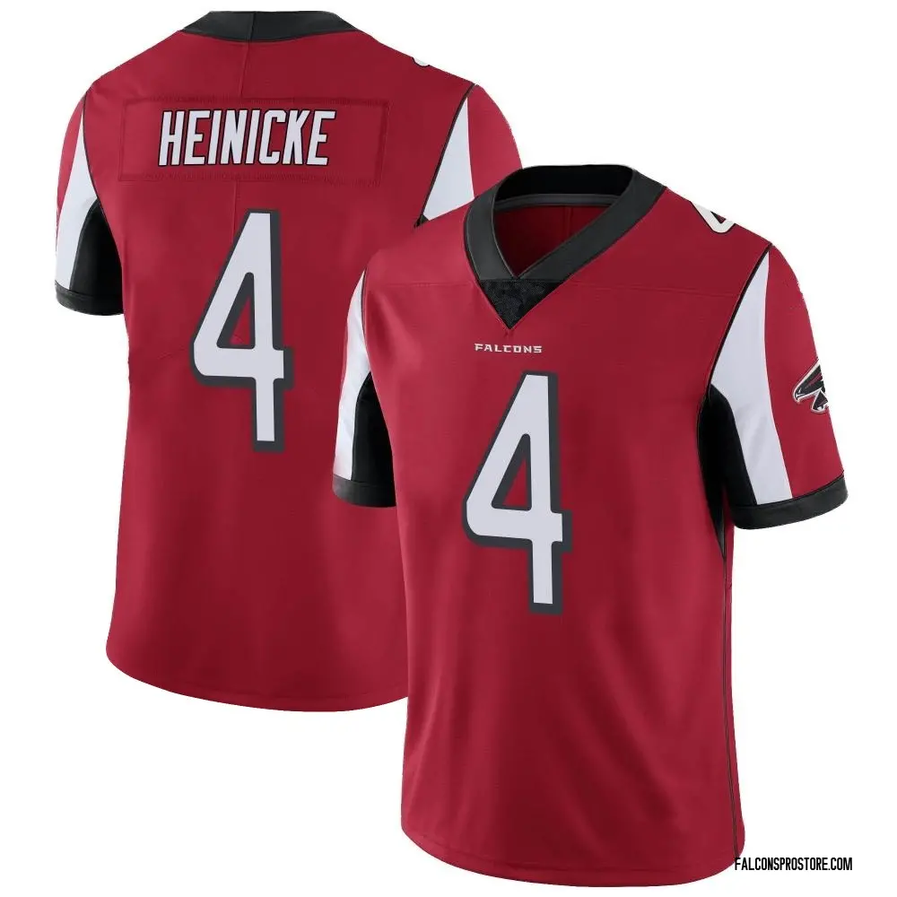 Adult Limited Taylor Heinicke Atlanta Falcons Red Team Color Vapor Untouchable Jersey