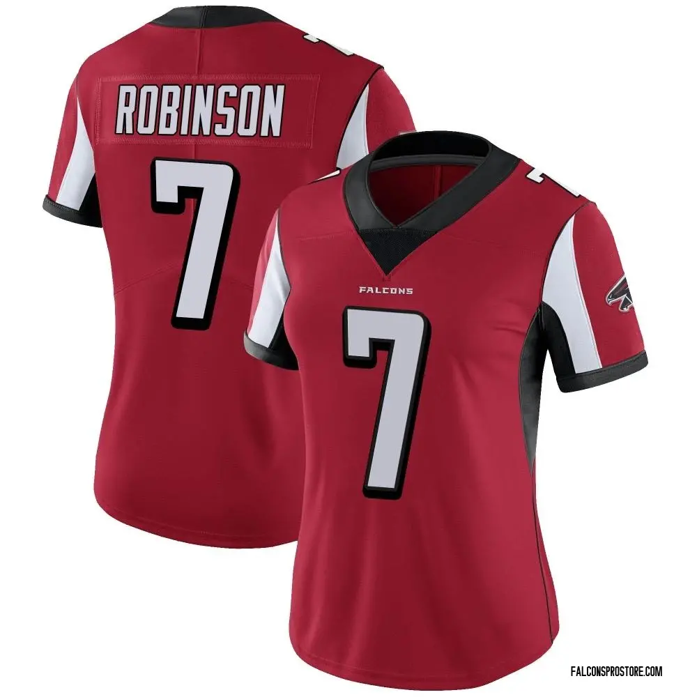 Women's Limited Bijan Robinson Atlanta Falcons Red Team Color Vapor Untouchable Jersey