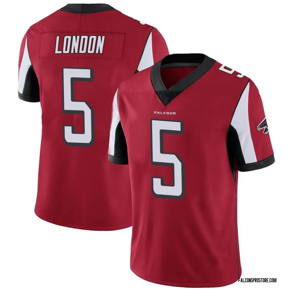 "Youth Limited Drake London Atlanta Falcons Red Team Color Vapor Untouchable Jersey"